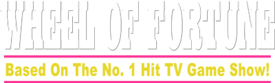 Wheel of Fortune logo for NES
